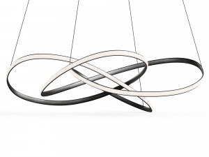 Nova Luce Treccia Infinity Collection Modello 3D