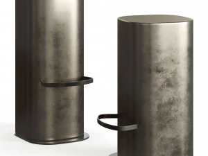 Cattelan Pancho Bar Stool 3D Model