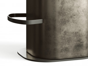 Cattelan Pancho Bar Stool 3D Model