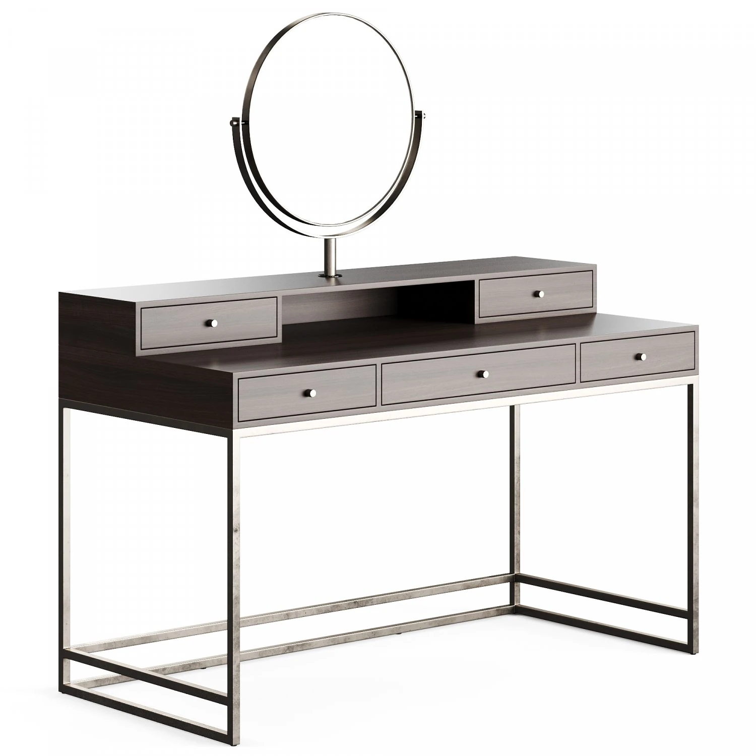 Laskasas DArc Dressing Table 3D Model .c4d .max .obj .3ds .fbx .stl .blend 