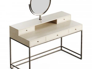 Laskasas DArc Dressing Table 3D Model
