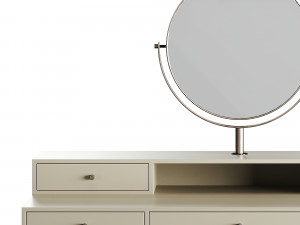 Laskasas DArc Dressing Table 3Dモデル
