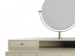 Laskasas DArc Dressing Table 3D Model