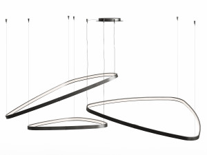 Triangle Pendant Lamp by LuxLucia Casa Modelo 3D