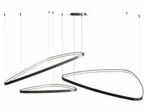 Трикутний підвісний світильник від LuxLucia Casa 3D Модель