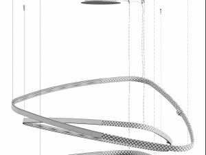 Triangle Pendant Lamp by LuxLucia Casa Modelo 3D
