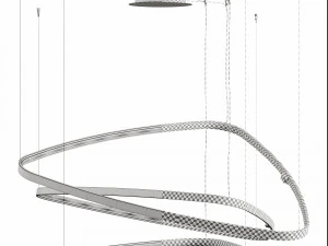 Трикутний підвісний світильник від LuxLucia Casa 3D Модель