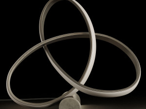Heals Ribon Led Table Lamp 3D Модель