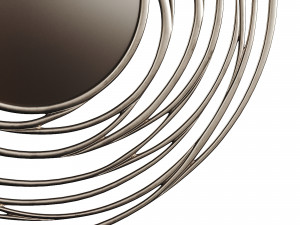 Luxury Mirror Round Metal 0056 GOLD 3D मॉडल