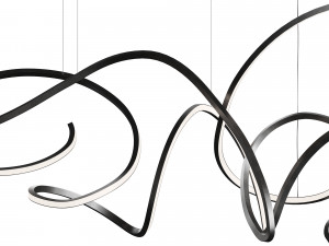 Inari Lite 067 Ribbon Lamp by Cameron Design House Model 3D