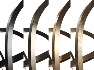 HouseInari Line 036-R Ribbon Lamp by Cameron Design House 3D Модель