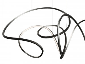 HouseInari Line 036-R Ribbon Lamp by Cameron Design House 3D Модель