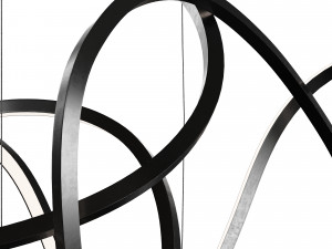 HouseInari Line 036-R Ribbon Lamp by Cameron Design House 3D Модель