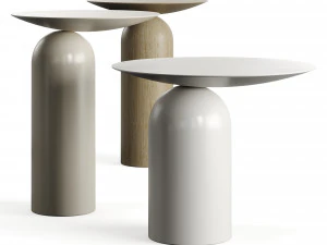 Basta Disco Wood Coffee Table 3D Model