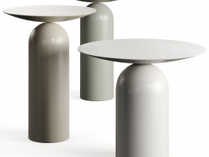 Basta Disco Wood Coffee Table Modèle 3D