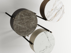 Capital Collection Bedside Table Mayfair 3D Model