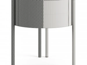 Capital Collection Bedside Table Mayfair 3D Model