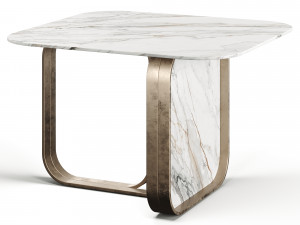 Taylor Llorente Luxury Marble Side Table Modello 3D