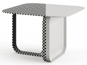 Taylor Llorente Luxury Marble Side Table Modello 3D