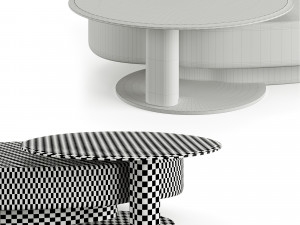 Cattelan Italia Arena Long 2022 Collection by Yasuhiro Shito 3D Модель