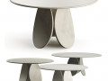 Cattelan Italia Maxim Argile Clay Table 3D Models