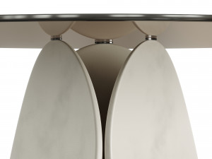 Cattelan Italia Maxim Argile Glass Table 3Dモデル