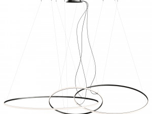 Fabian Olimpic F45 LINE Ribbon Lamp 3Dモデル