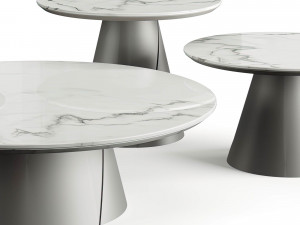 Cattelan Italia Albert Keramik Coffee Table Modello 3D