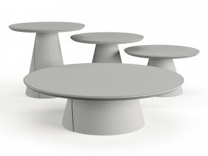 Cattelan Italia Albert Keramik Coffee Table Modello 3D