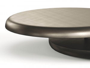 Cattelan Italia Yo-Yo Brushed Bronze Coffee Table 3D मॉडल