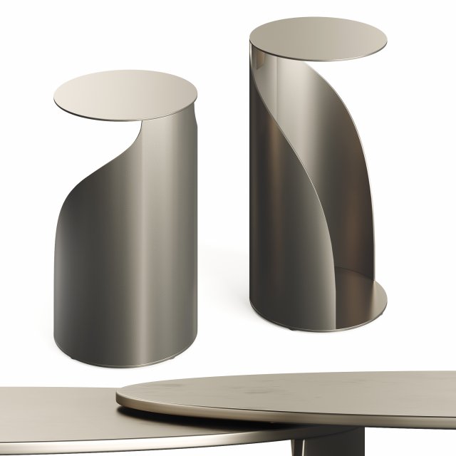 Cattelan Italia Penguin Coffee Table By Paolo Cattelan 3D Model .c4d .max .obj .3ds .fbx .stl .blend 