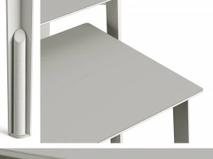 Cattelan Italia Etoile Metal Console 3D Model
