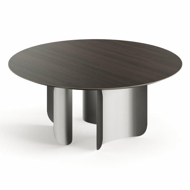 Miniforms Barry Circle Table by Alain Gilles Modelo 3D .c4d .max .obj .3ds .fbx .stl .blend