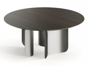 Miniforms Barry Circle Table by Alain Gilles Modelo 3D