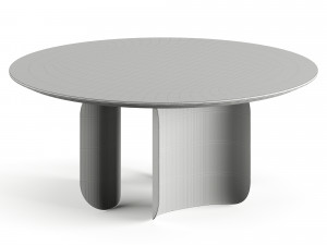 Miniforms Barry Circle Table by Alain Gilles Modelo 3D