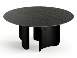 Miniforms Barry Circle Table by Alain Gilles 3D Model