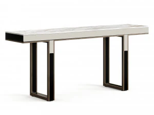 Laskasas Pearl Marble Console Table 3D Model