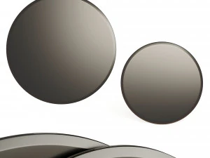 Cattelan Italia Hawaii Round Luxury Mirror 3D Model