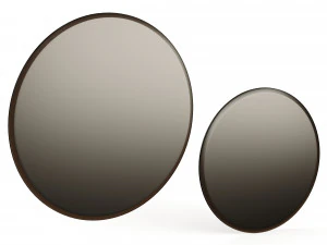 Cattelan Italia Hawaii Round Luxury Mirror 3D Model