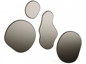 Ferme Living Pond Luxury Mirror 3D मॉडल