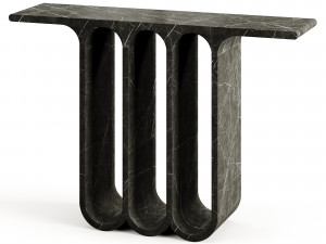 Arches3 Marble Console Table by Perve Langlais Modello 3D