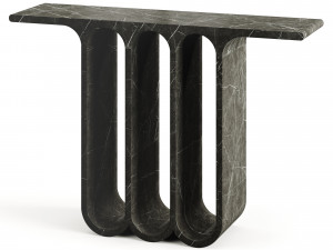 Arches3 Marble Console Table by Perve Langlais Modello 3D