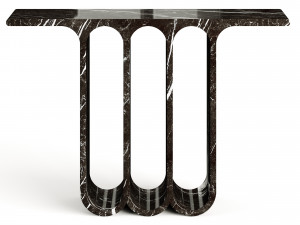 Arches3 Marble Console Table by Perve Langlais Modello 3D