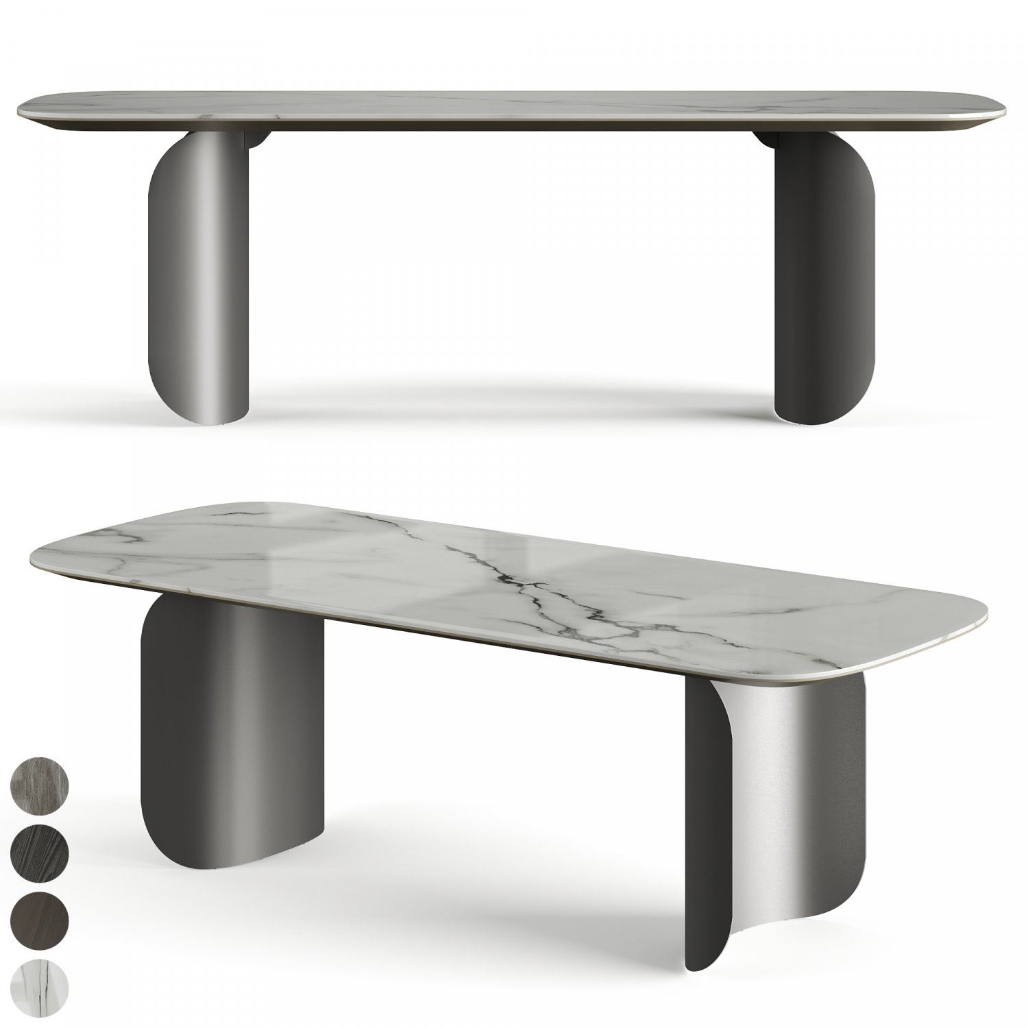 Миниформ. Barry Tables by Miniforms. Миниформ складной стол. Miniforms. Table render.