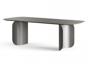 Miniforms Barry Rectangle Dinner Table 3D Модель