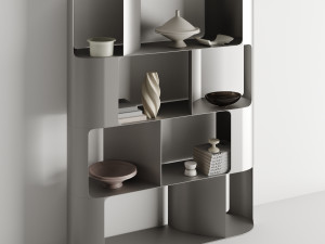 Cattelan Italia Fulham BookCase By Ono Design 3D-Modell