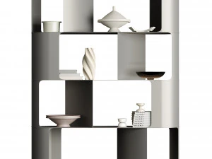 Librer&iacute;a Cattelan Italia Fulham de Ono Design Modelo 3D