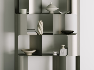 Cattelan Italia Fulham BookCase By Ono Design 3D-Modell