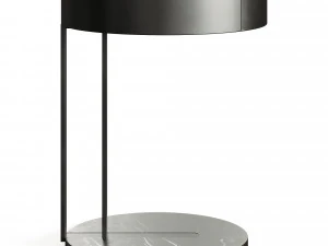 Meridiani Ralf Night Table by Andrea Parisio 3D Model