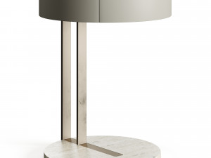 Meridiani Ralf Night Table by Andrea Parisio 3D Model